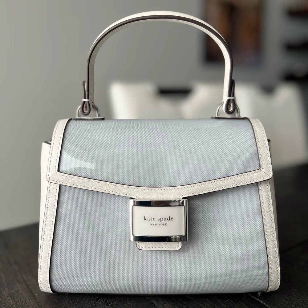 Kate Spade Katy Coated Mesh Small Top-Handle Bag - Picture 2 of 8